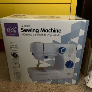 Easy Home 19 Stitch Sewing Machine and accessories